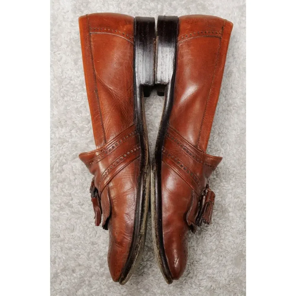 Bally brown leather